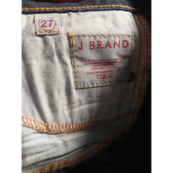 J Brand Women's Boot Cut Jeans - Dark Blue - Picture 6 of 7